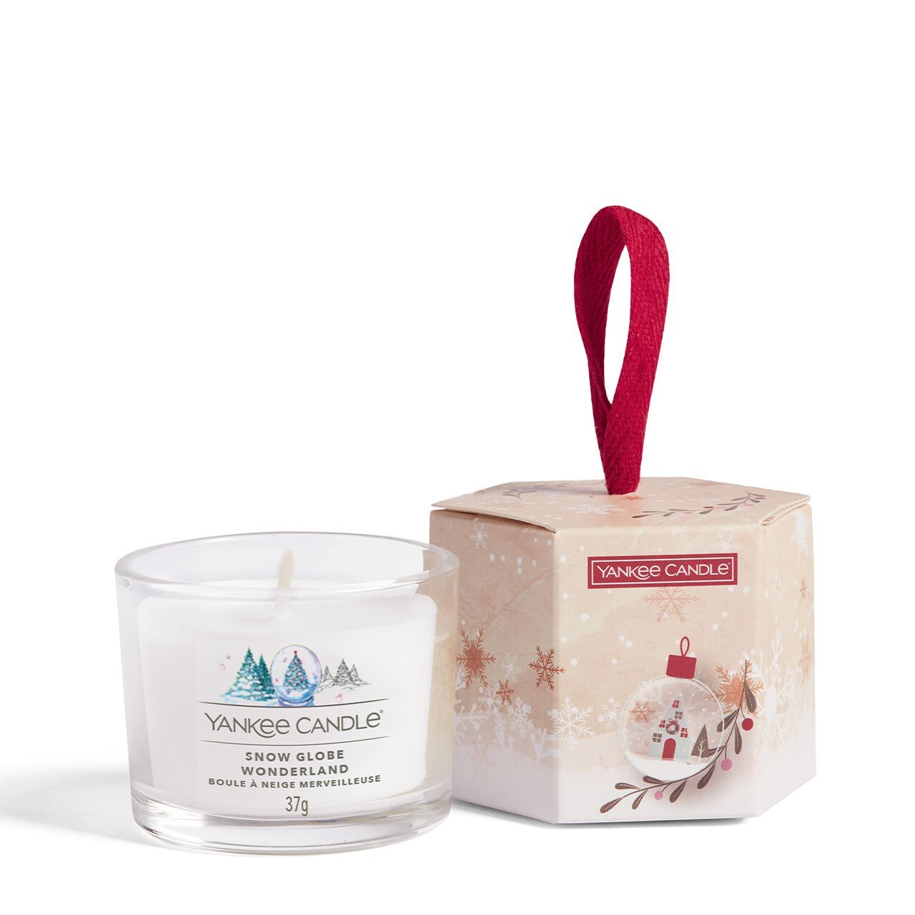 2022-05-06-Yankee-Candle-Q4-Silo-JN12156_18045E 1 Glasvotivkerze Snowflake Kisses Geschenkset Weihnachten Snow Globe Wonderland