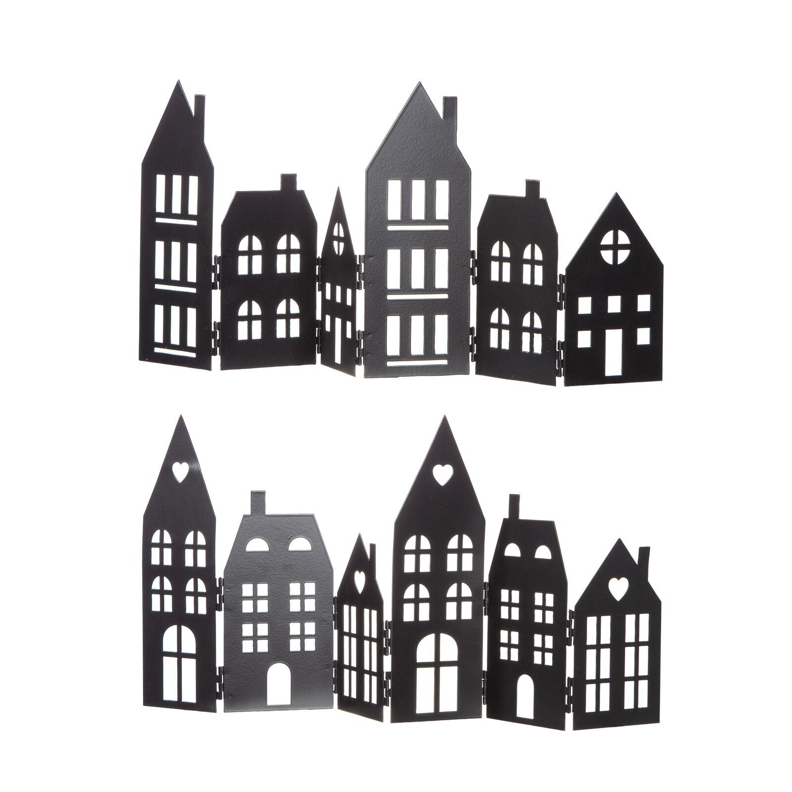 Deko Aufsteller Standrelief Haus Kunst, Schablone