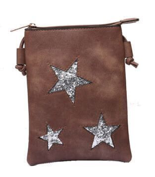 NL2020205 Veggieleder Crossbag 177-003 (Brown)