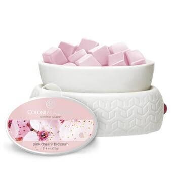 Colonial Candle Pink Cherry Blossom Simmer Snaps 70g