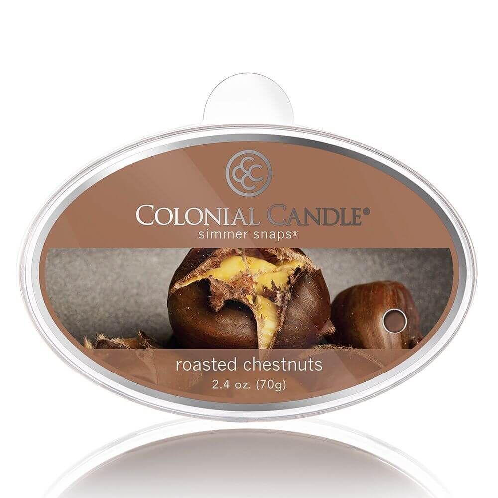 CCSNAPS-5300 Colonial Candle - Roasted Chestnuts Simmer Snap 70g