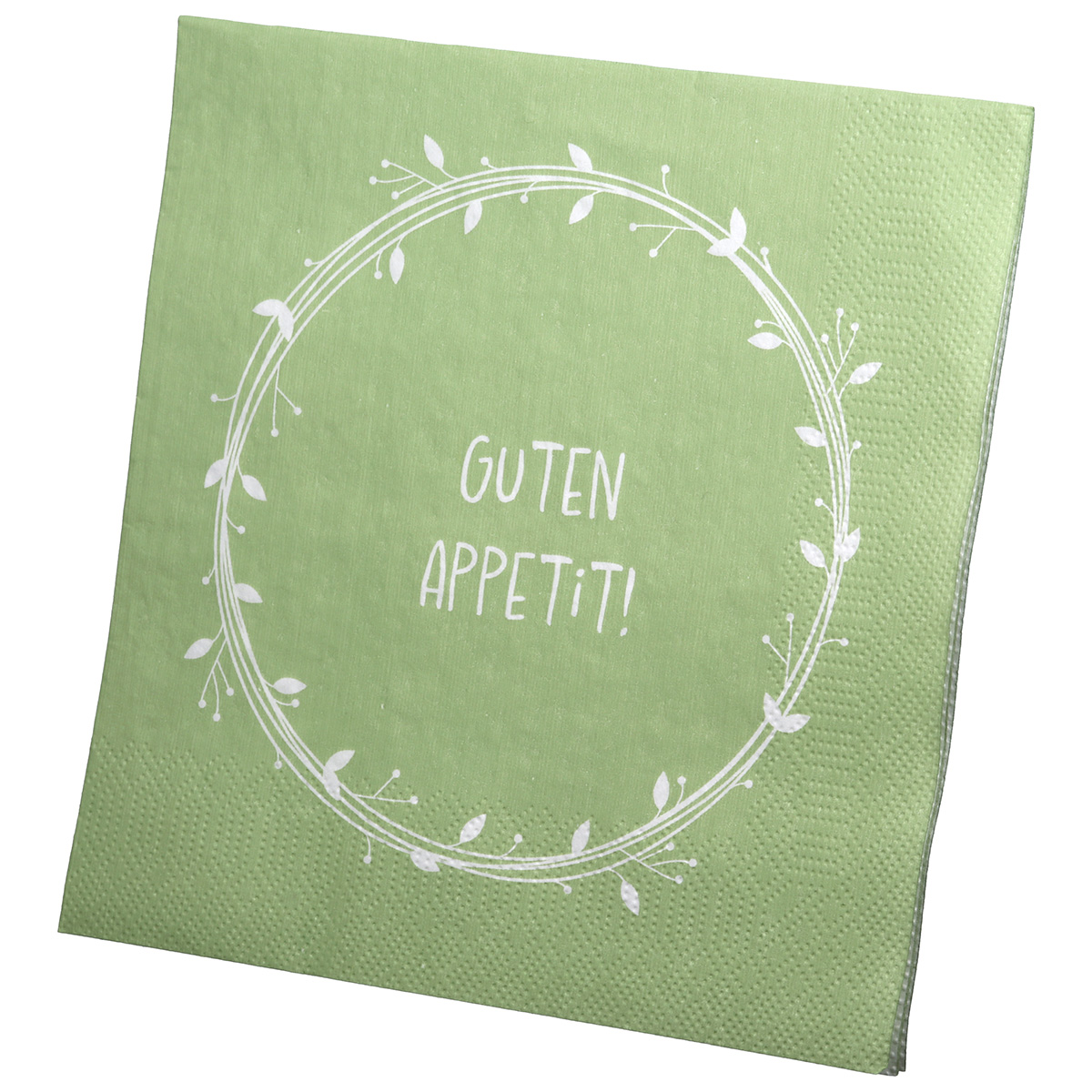 Serviette Guten Appetit grün Serviette Guten Appetit grün