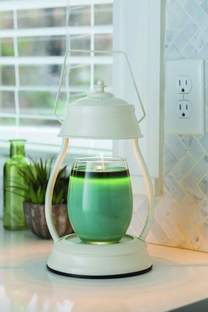 HURRICANE Laterne Kerzenwärmer (antik weiß)