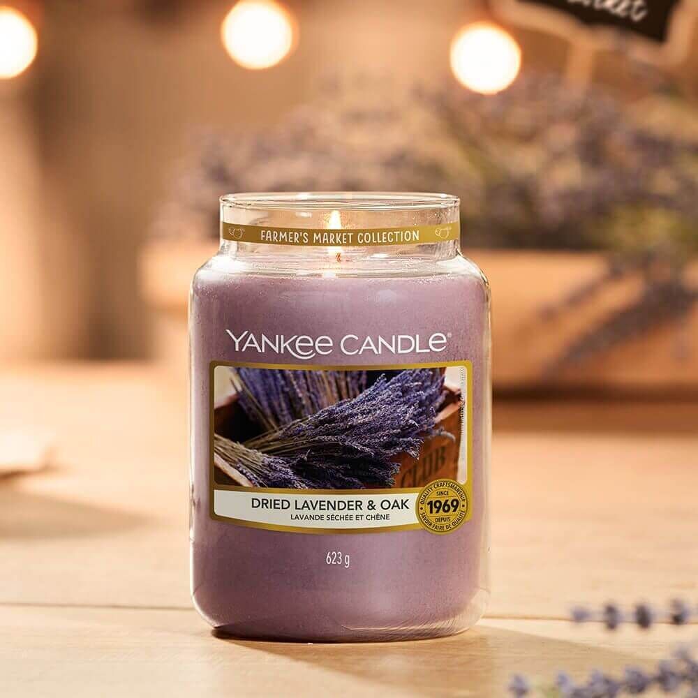 AW19-Farmers-Market-Dried-Lavender-Oak-Large-Jar-LANDSCAPE Dried Lavender & Oak 623g