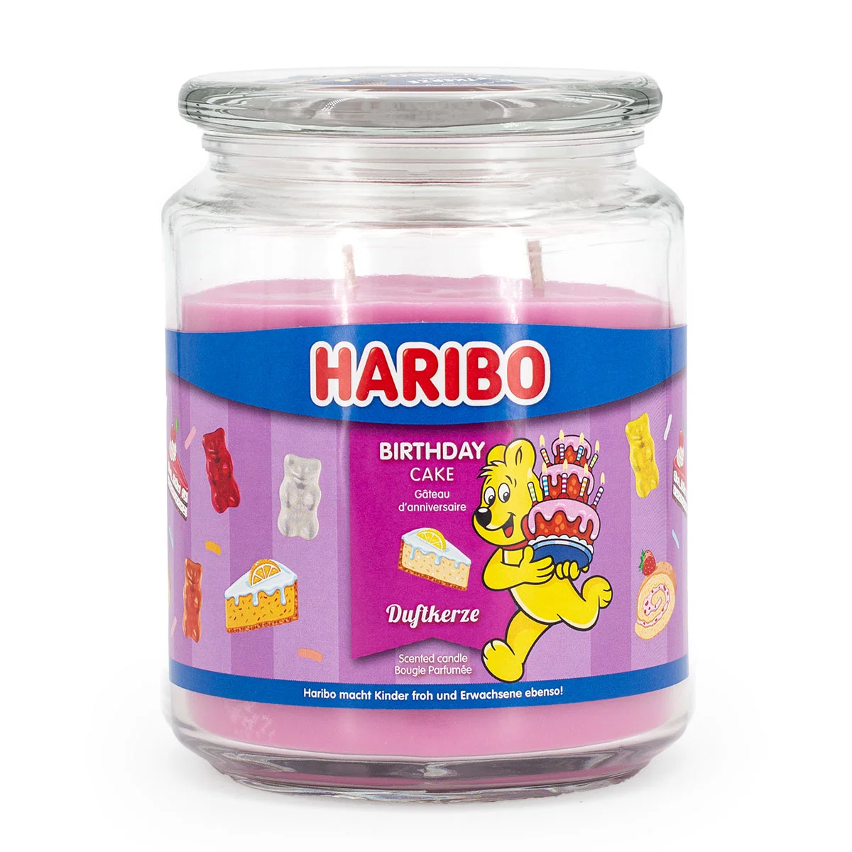 Birthday Cake 510g Haribo™ Duftkerze