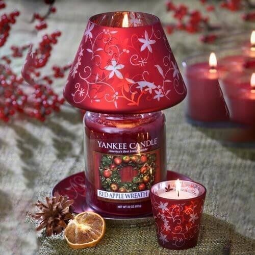 Red Apple Wreath Large