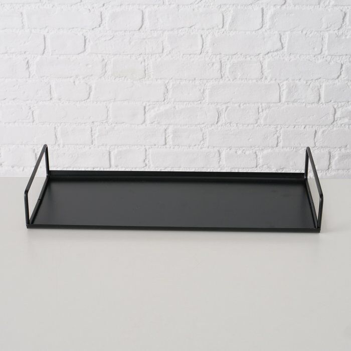 Deko Tablett Alano schwarz