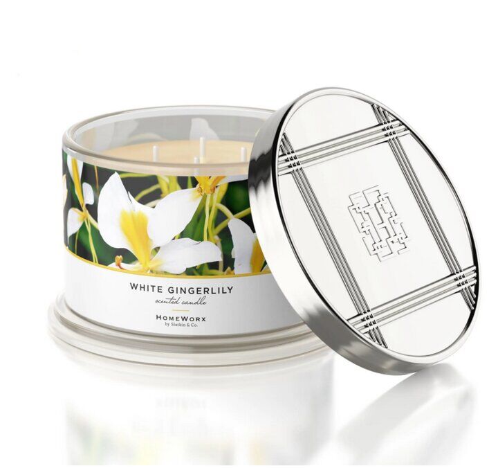 gingerlilyhomeworx White Gingerlily 510g (4-Docht)