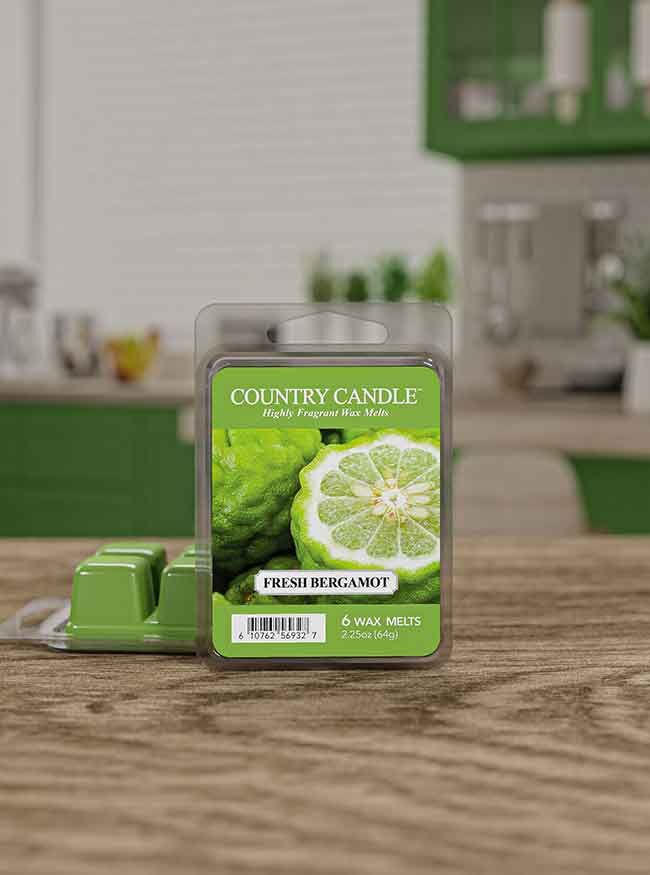 Fresh Bergamot Wax Melts 64g Zitrusfrucht, Obst, Limette, Pflanze, Produzieren