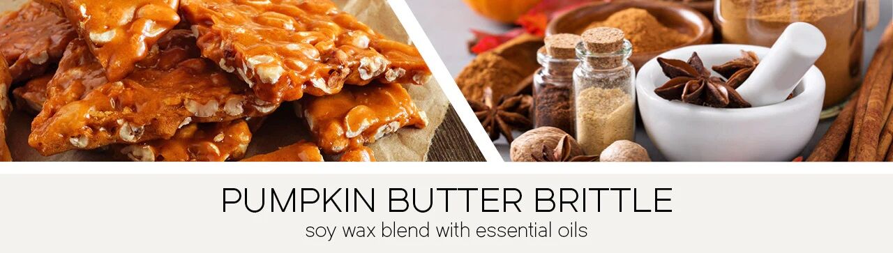 Pumpkin Butter Brittle 411g (3-Docht)
