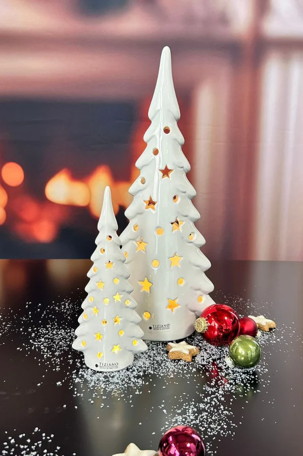 Weihnachtsbaum Trissino LED 27cm cremeweiß Weihnachtsbaum Trissino LED 27cm cremeweiß