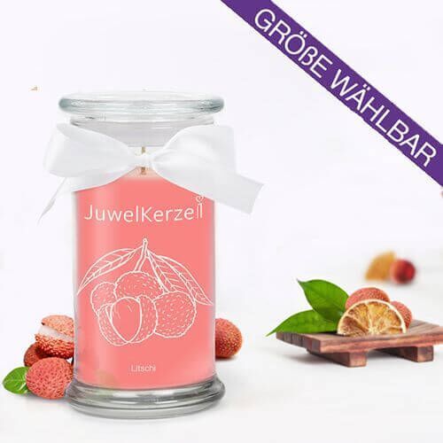 Litschi (Ring) 380g von JuwelKerze online bestellen