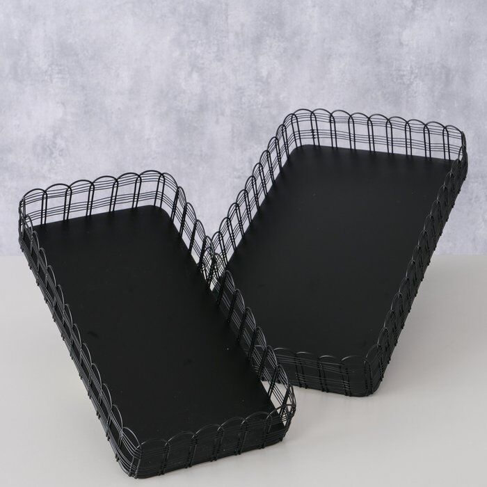 Ambientebild-x3xRdp9V-large Deko Tablett Weiry 2 Stück schwarz