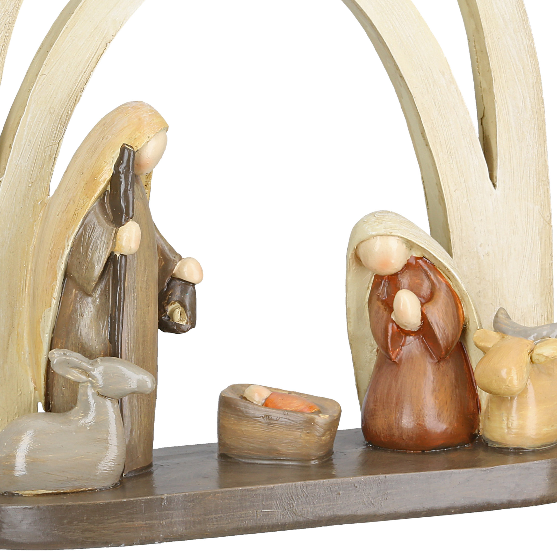 Nativity, Krippe, Holzfigur, Figurenstall, Schaubild