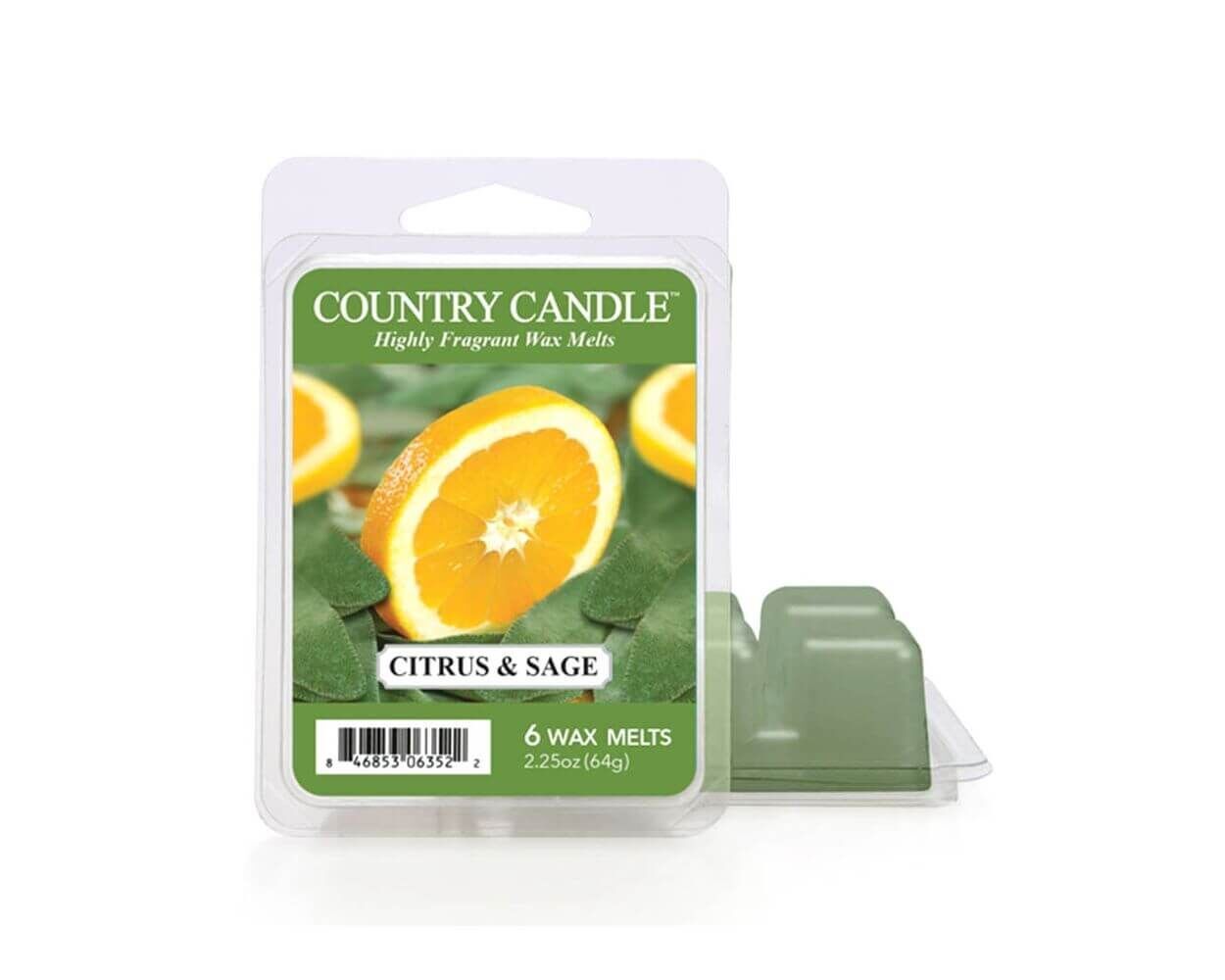 country_candle_waxmelt_citrus_sage_american_heritage_3 Citrus & Sage Wax Melts 64g