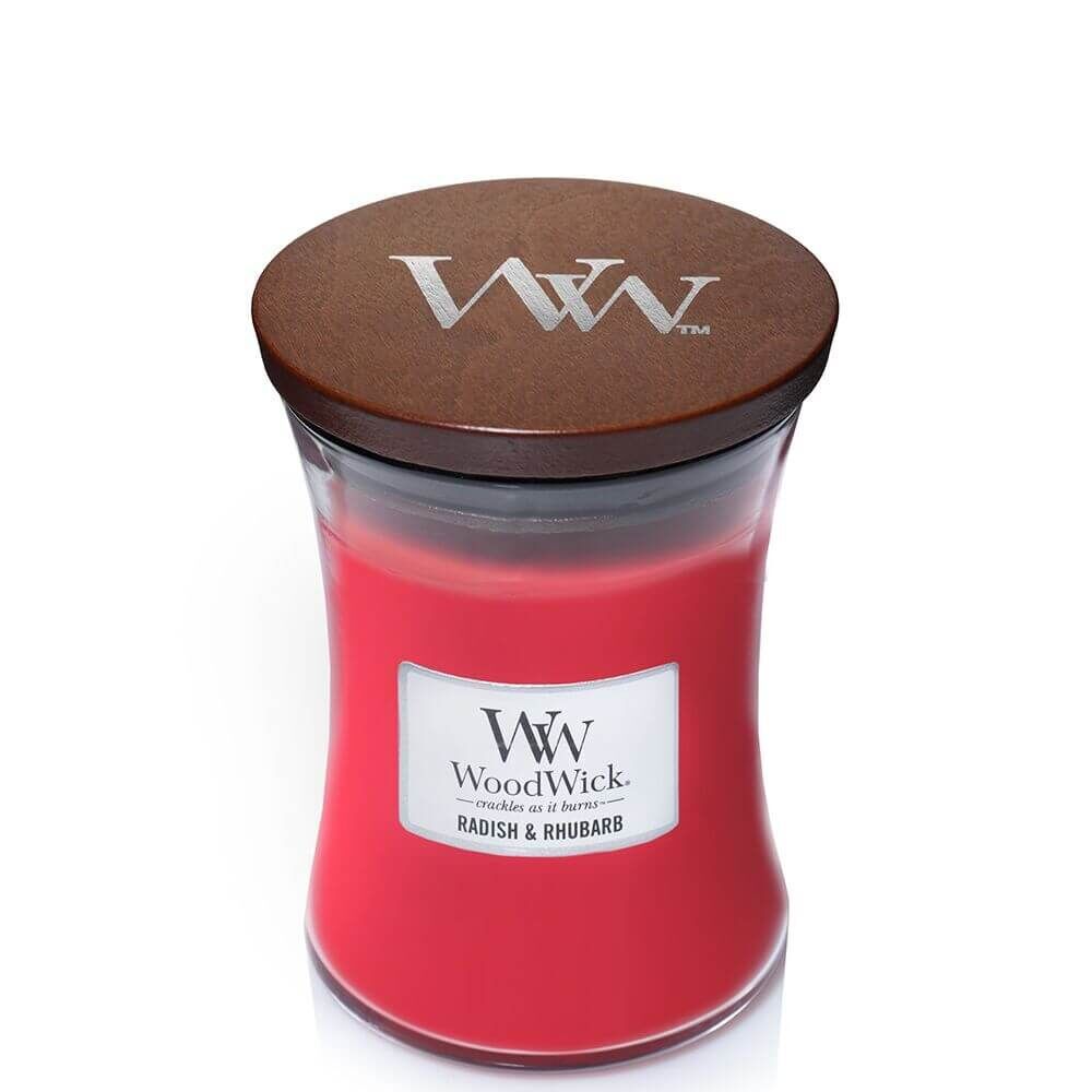 92048-w-lid_silho Radish and Rhubarb 275g von Woodwick