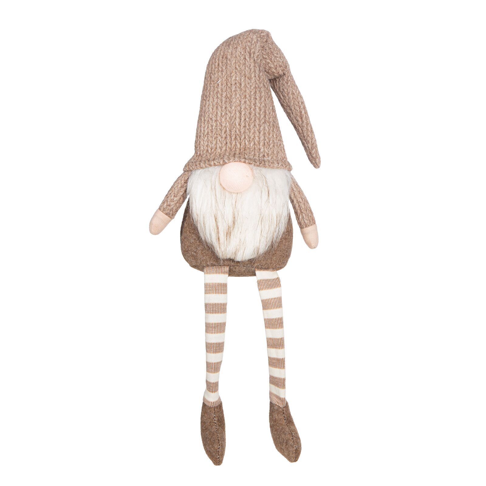 Deko Kantensitzerfigur Wichtel Ernie 37cm braun Plüsch, Spielzeug, Kleidung, Hut