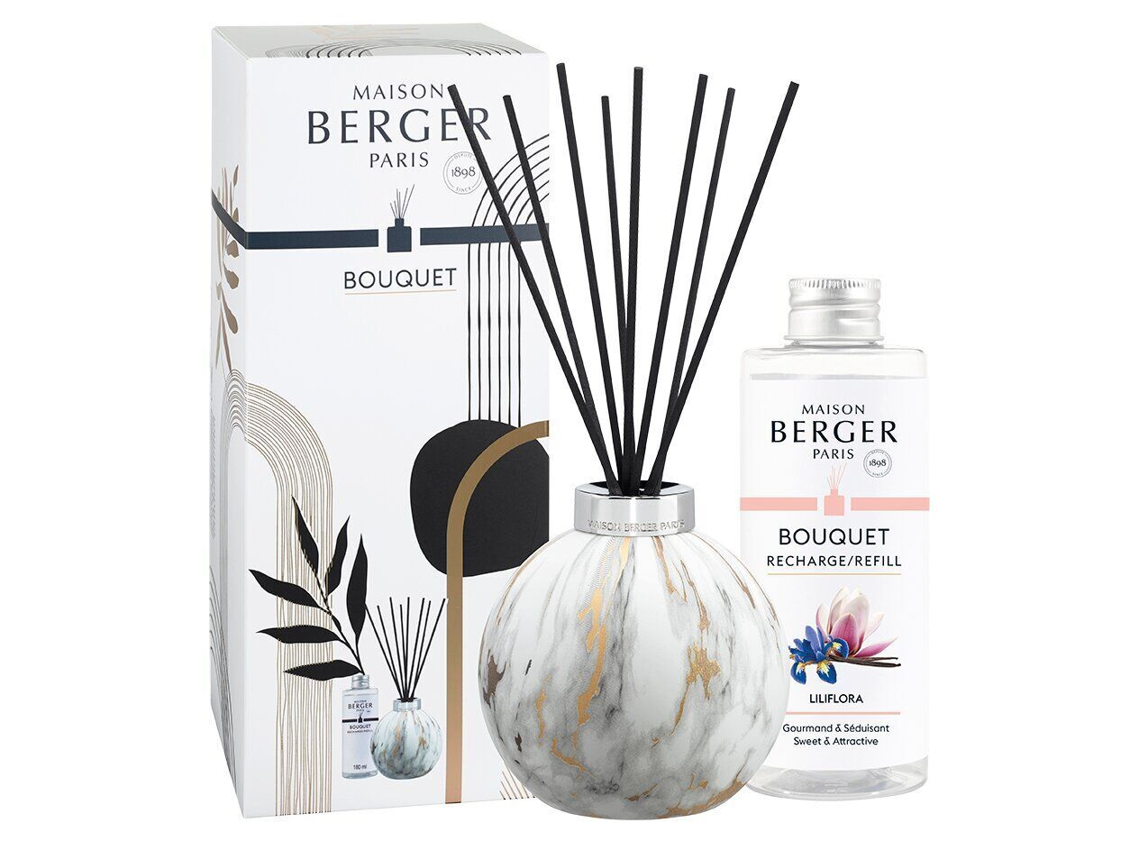 Marbrure Weiß - Liliflora Raumduft Diffuser