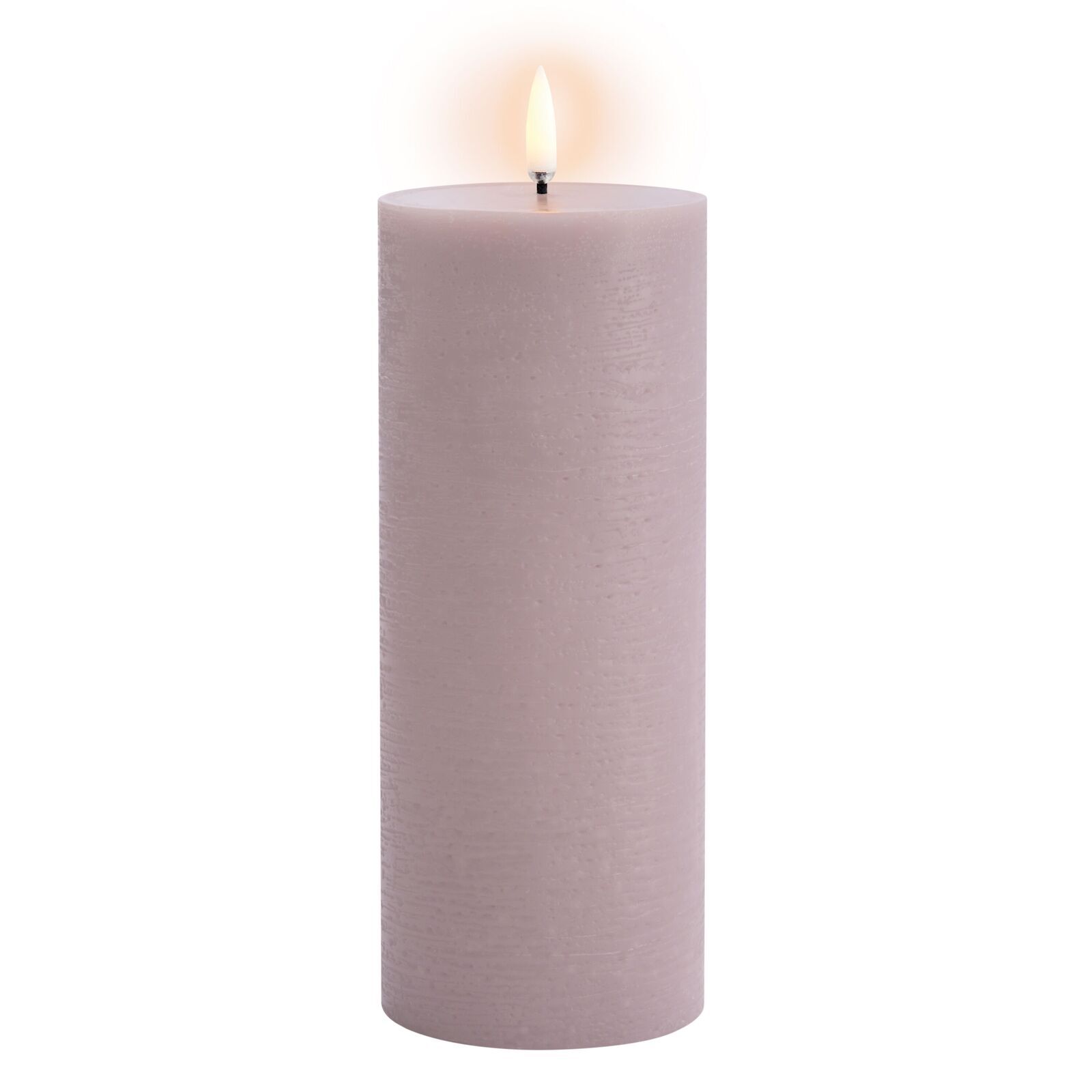 Uyuni-UL-PI-LL-C78020-Coloured-Pillar-Candles-large Uyuni LED Stumpenkerze 7,8x20cm rustic light lavender