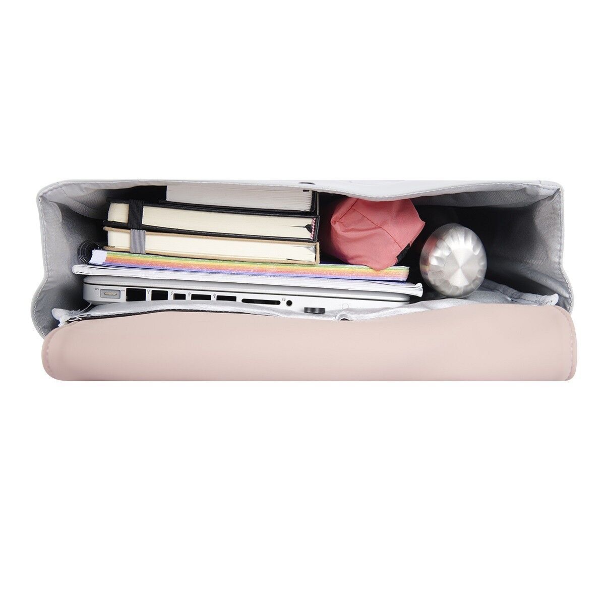 C774B9F443FF7CF631360D506391F2D5164A18CF Fane - Lincoln Flap Rucksack 17L altrosa/grau