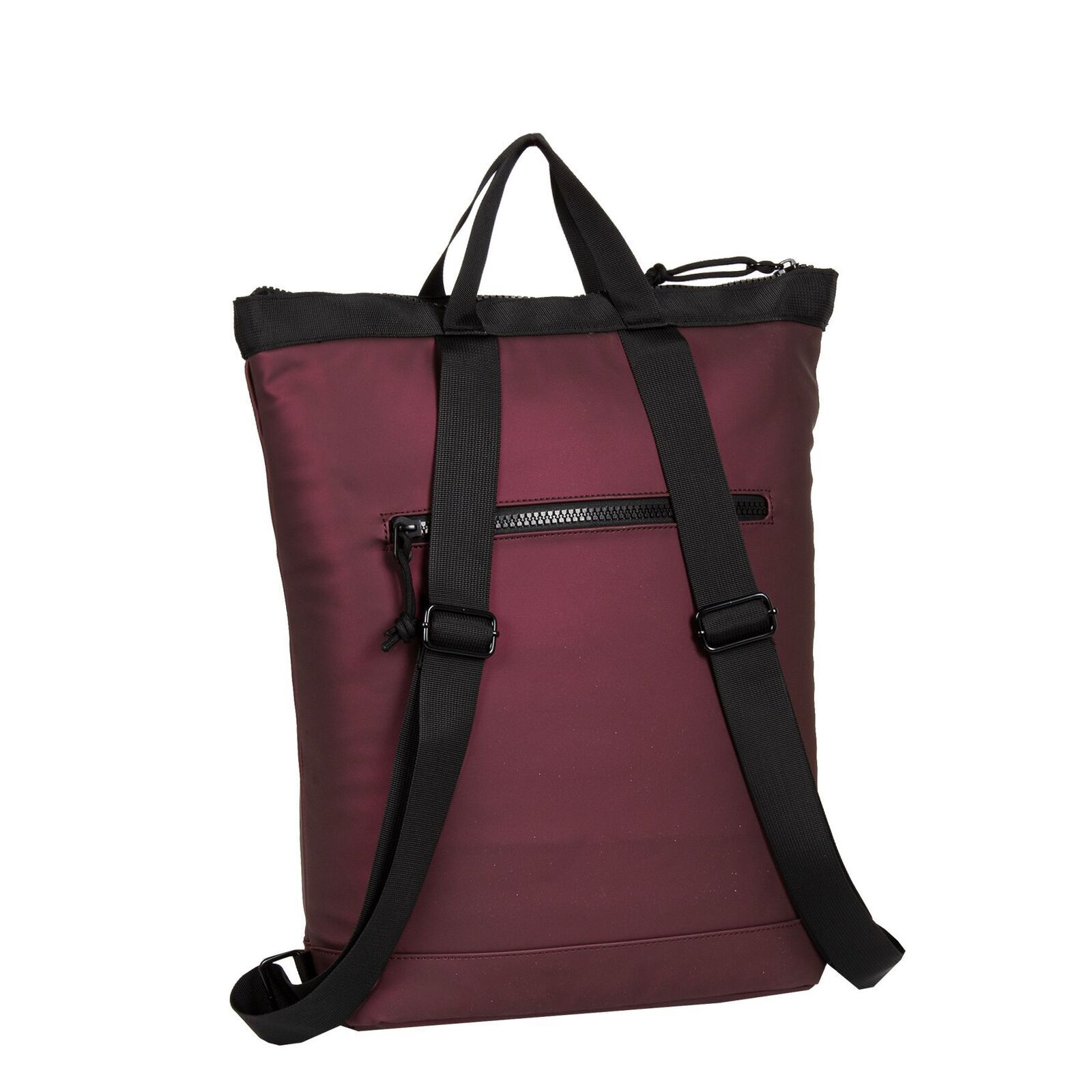 Mart - Minneapolis Shopper Rucksack burgund metallic