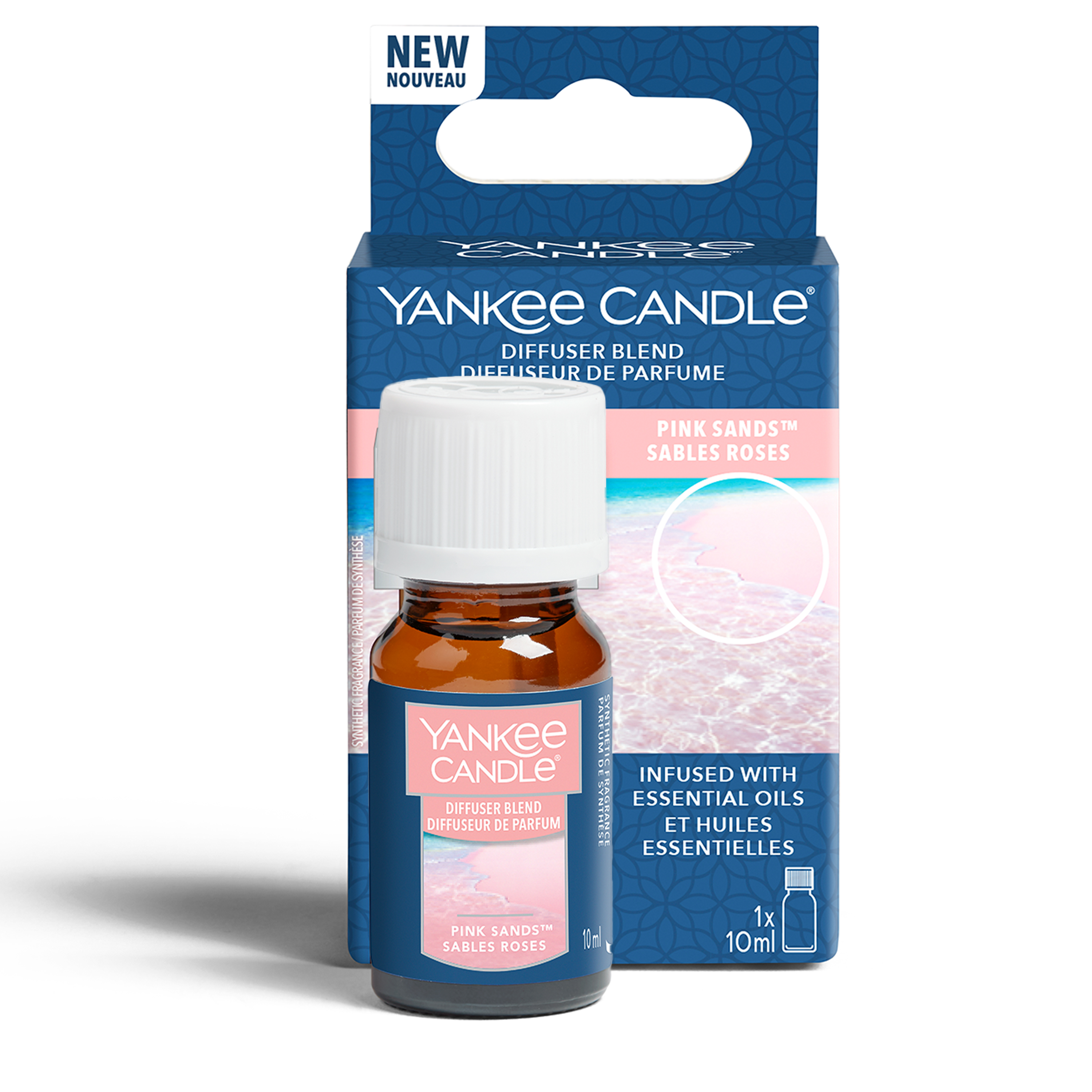 Pink Sands 10ml Nachfüller für Ultrasonic Diffuser Diffuser, ätherische Öle, Pink Sands, Rosen Duft, 10 ml