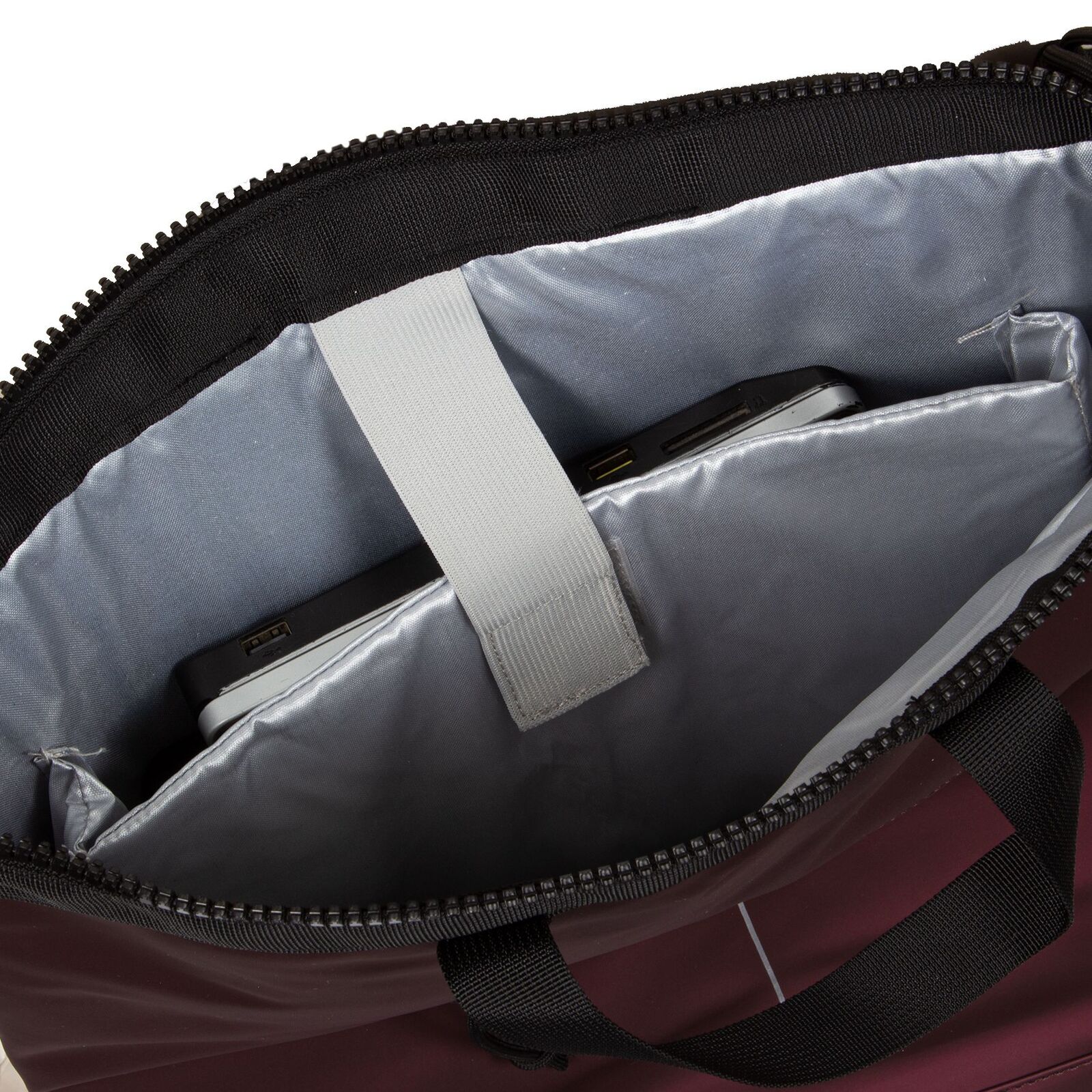 Mart - Minneapolis Shopper Rucksack burgund metallic