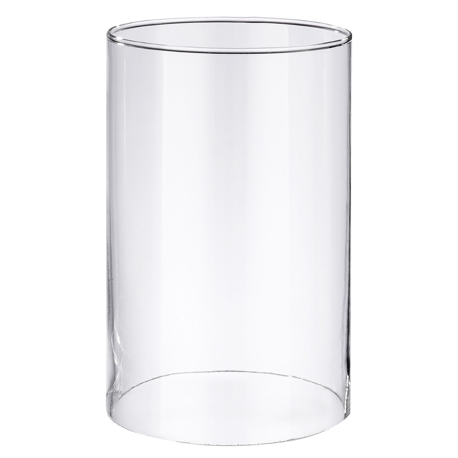 Windlicht Rainbow 19cm Glas, Tumbler, Transparente Glas, Zylinderglas, Trinkglas
