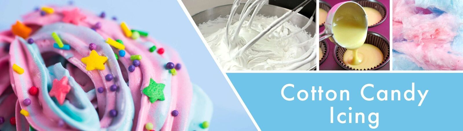 Cotton Candy Icing 411g (3-Docht)