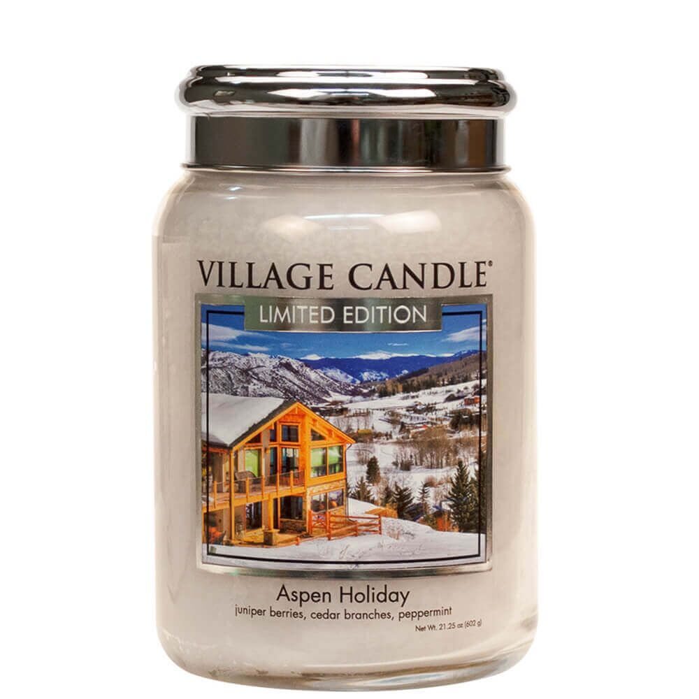 V174026675 Aspen Holiday 626g von Village Candle