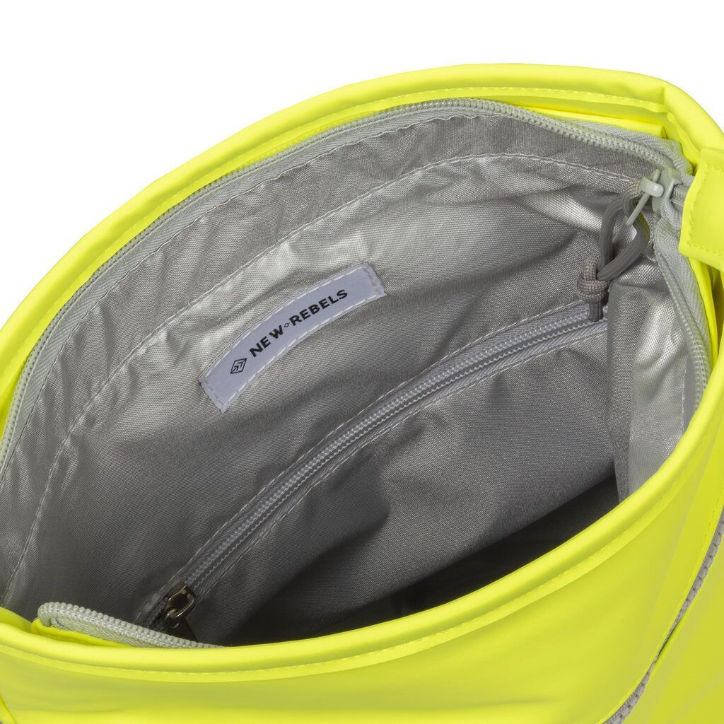 new-rebels-mart-rolltop-rucksack-gelb-neon-small-8 Mart - Los Angeles Rolltop Mini Rucksack neon gelb
