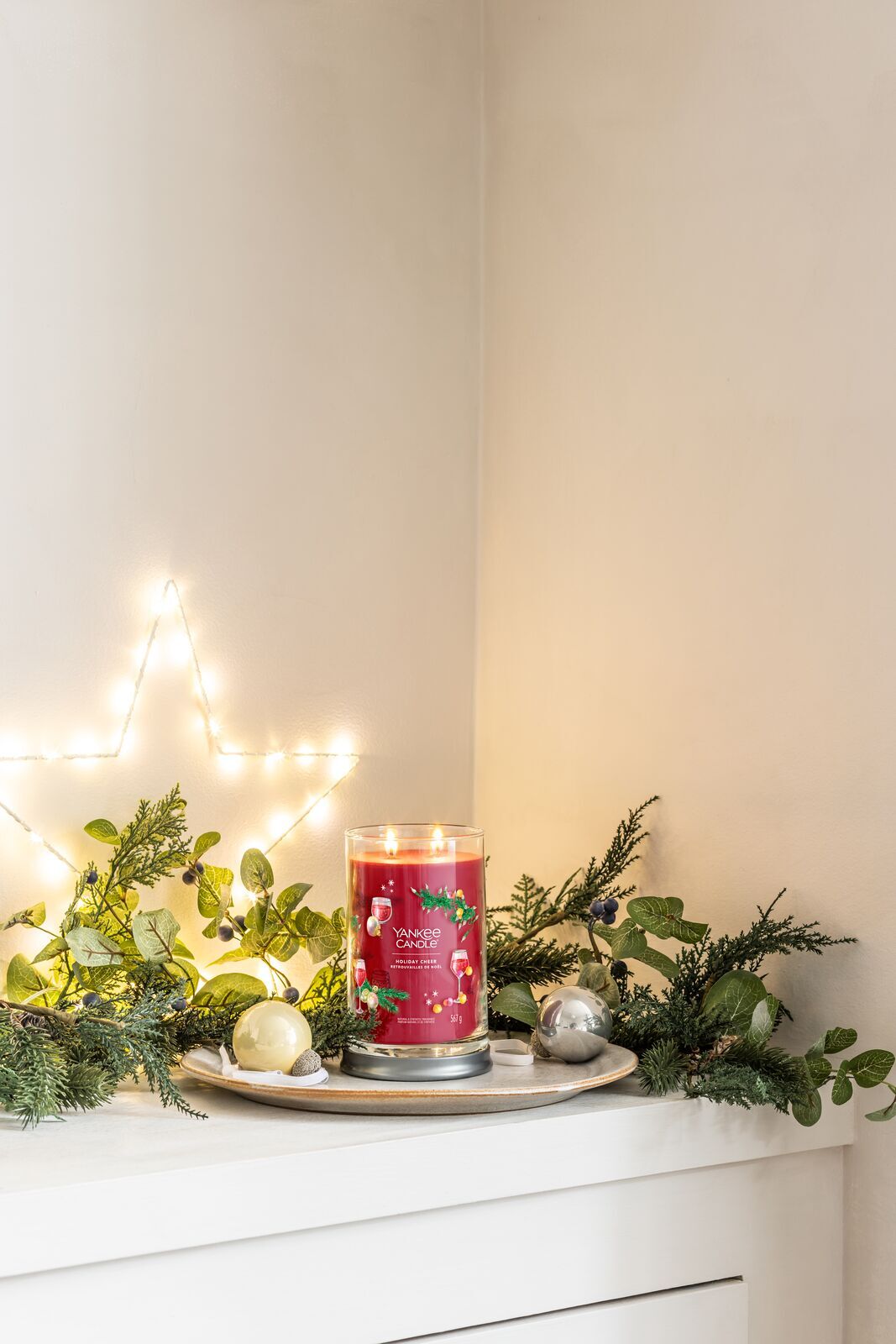 Holiday Cheer Signature Large Tumbler 567g 2-Docht