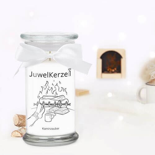 Kaminzauber-Classic-Edition-Big-DE Kaminzauber (Halskette mit Anhänger) 380g von JuwelKerze