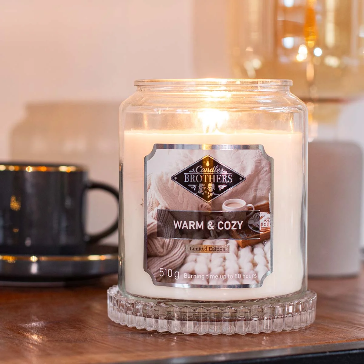 Warm & Cozy 510g Candle Brothers Duftkerze Warm & Cozy 510g Candle Brothers Duftkerze