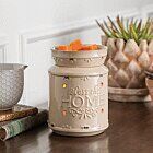 Bless This Home Duftlampe elektrisch creme