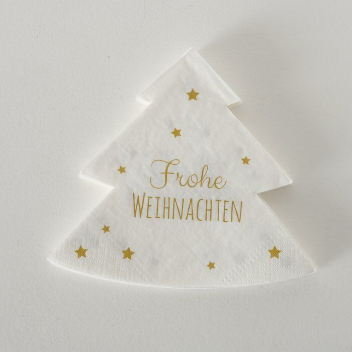 Serviette Tanny gold 20 Stück