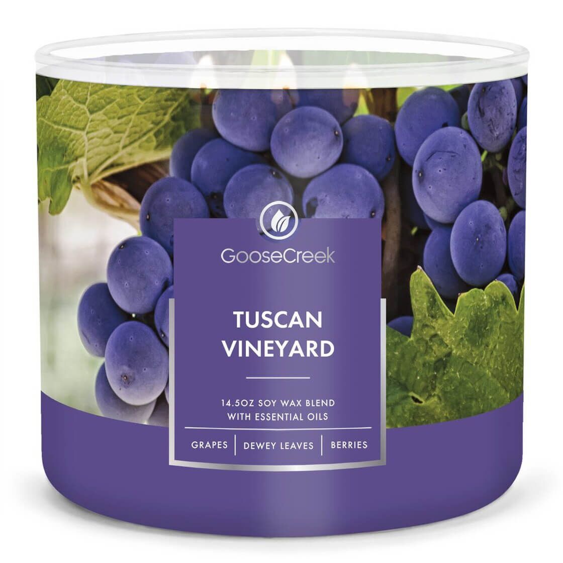 Tuscan Vineyard 411g (3-Docht)