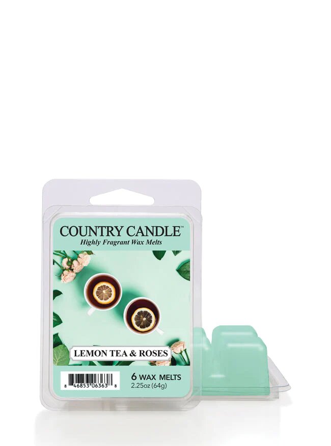 Lemon Tea & Roses Wax Melts 64g