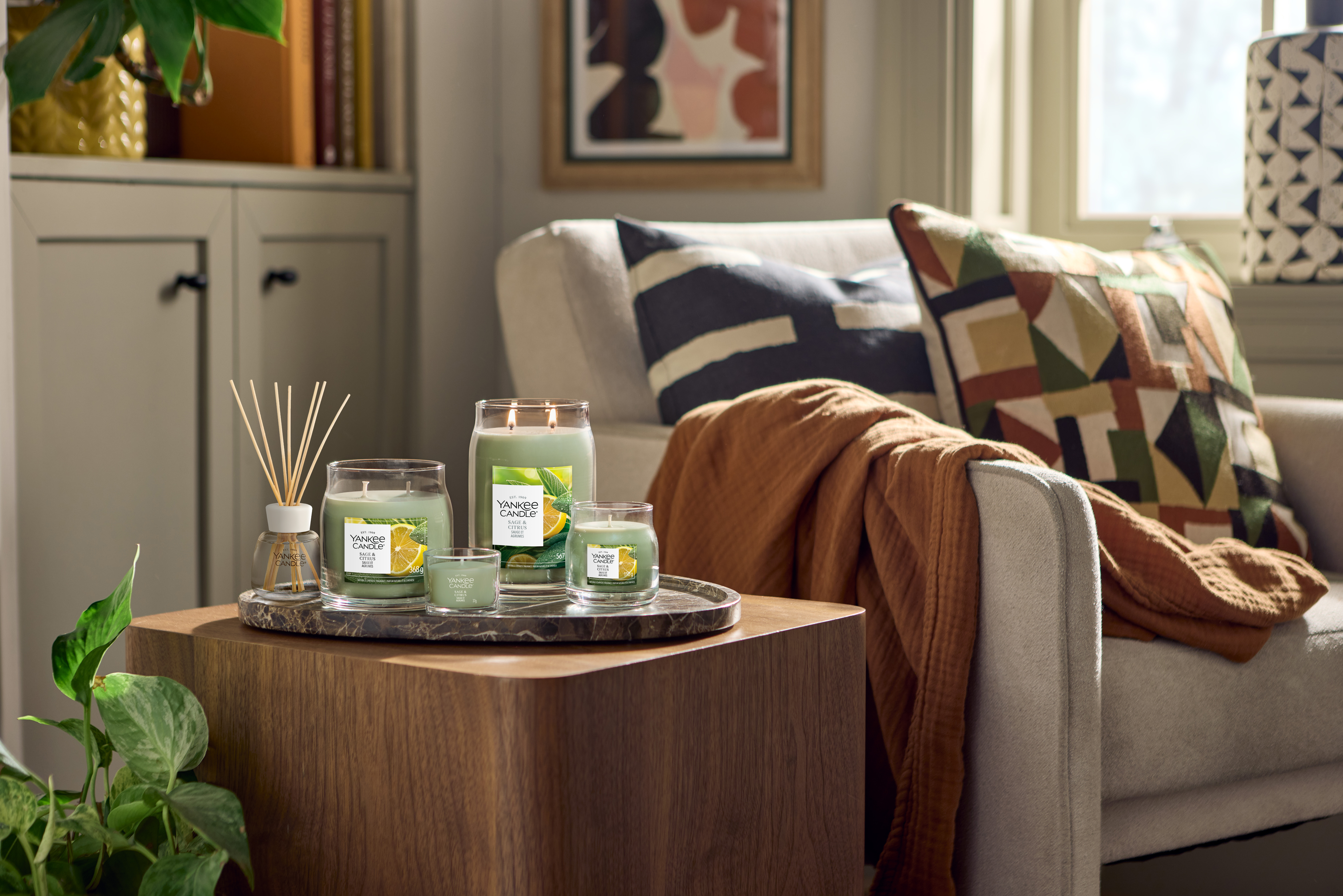 Sage & Citrus Signature Large Jar 567g 2-Docht